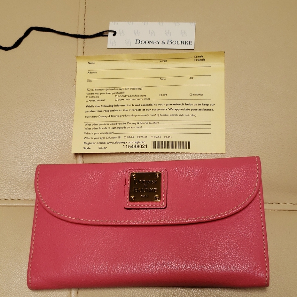 Dooney & Bourke leather wallet